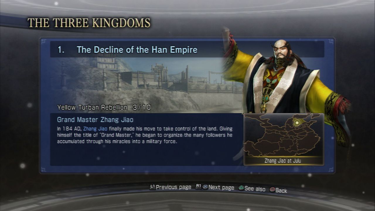 Pantallazo de Dynasty Warriors 7: Empires para PlayStation 3