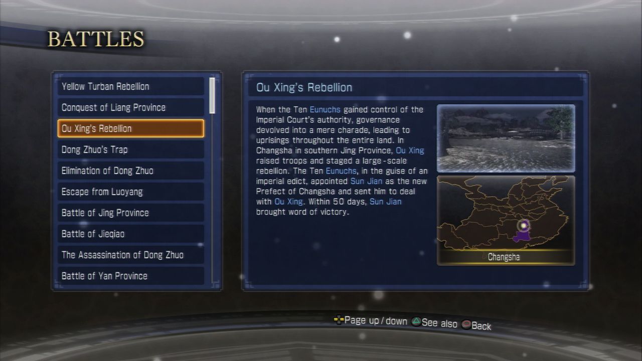 Pantallazo de Dynasty Warriors 7: Empires para PlayStation 3