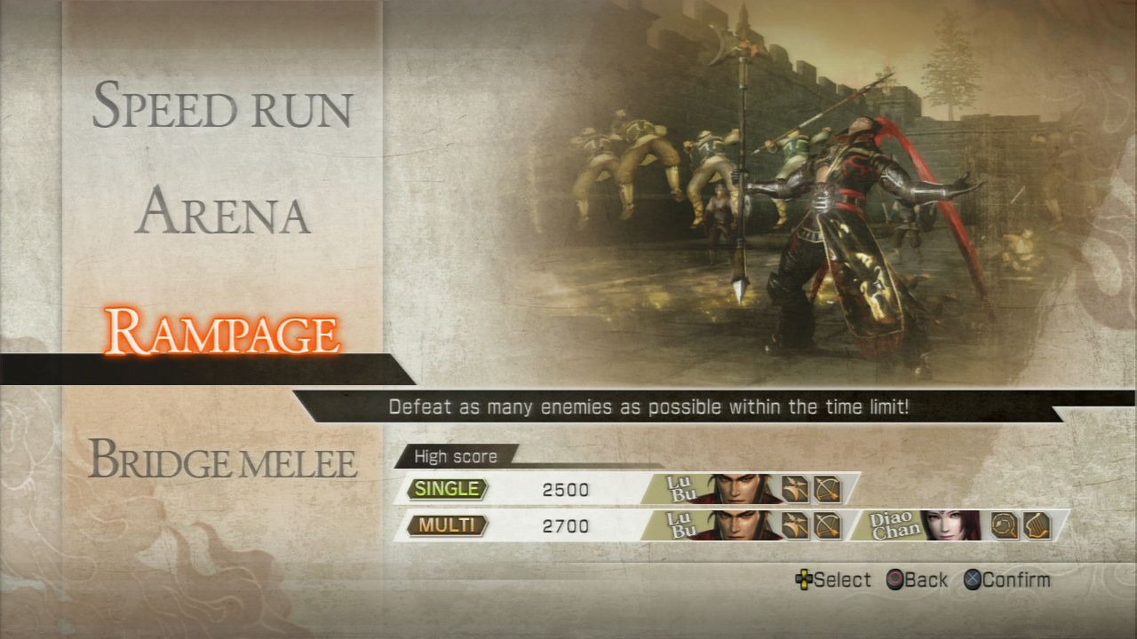 Pantallazo de Dynasty Warriors 7: Xtreme Legends para PlayStation 3