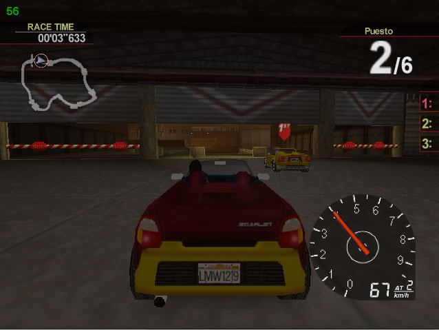Pantallazo de E.O.S.: Exhibition of Speed para Dreamcast
