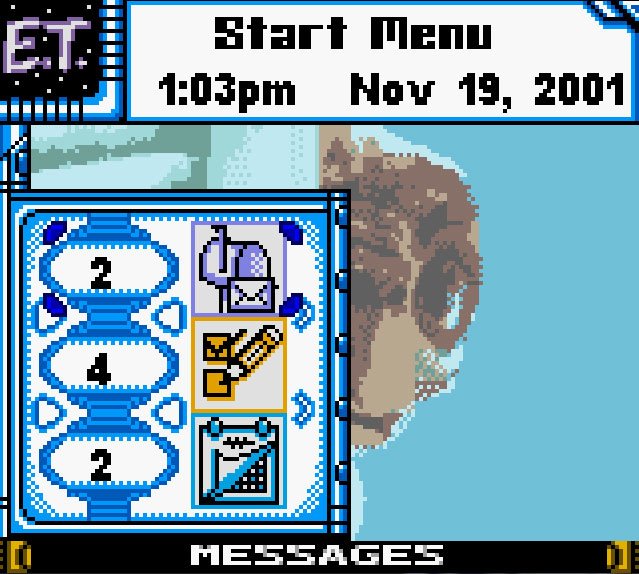 Pantallazo de E.T. The Extra-Terrestrial: Digital Companion para Game Boy Color