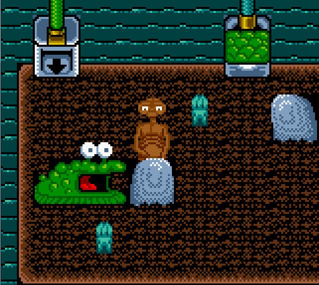 Pantallazo de E.T. The Extra-Terrestrial and the Cosmic Garden para Game Boy Color