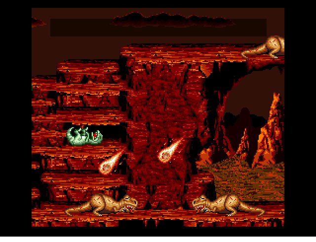 Pantallazo de E.V.O.: The Search for Eden para Super Nintendo