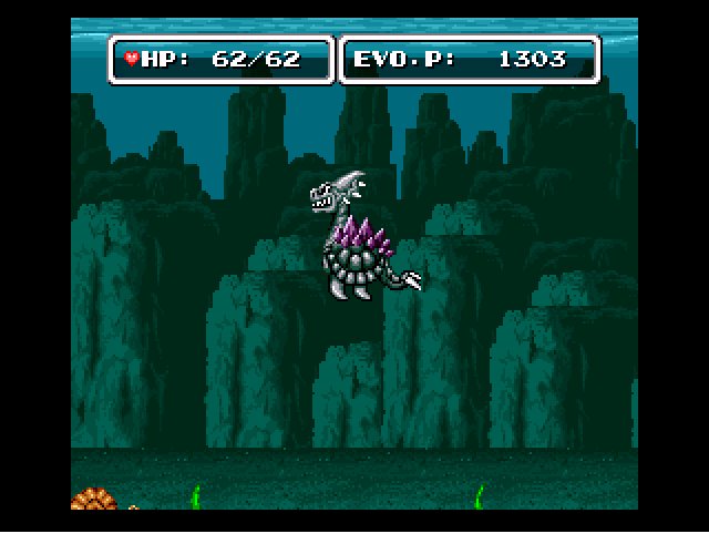 Pantallazo de E.V.O.: The Search for Eden para Super Nintendo