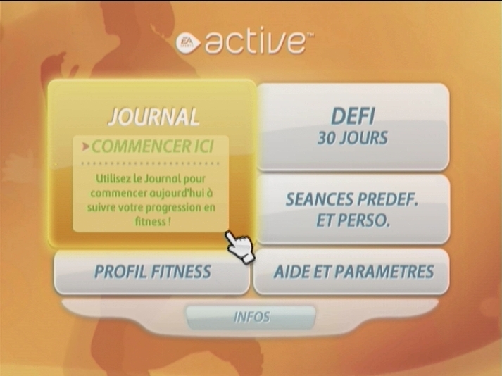 Pantallazo de EA Sports Active: Personal Trainer para Wii