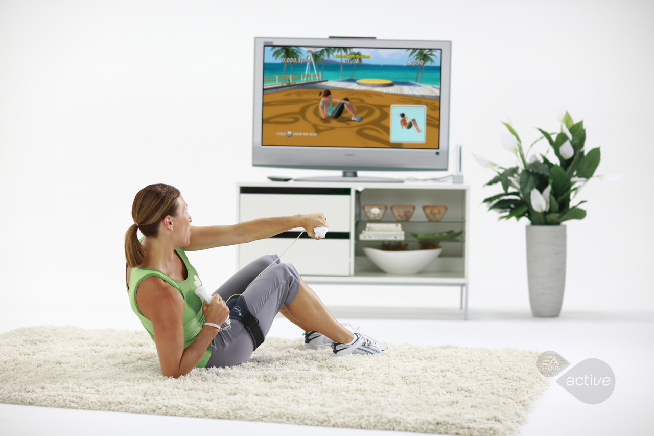 Pantallazo de EA Sports Active More Workouts para Wii