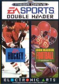 Caratula de EA Sports Double Header para Sega Megadrive