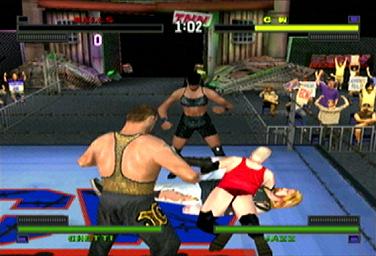 Pantallazo de ECW: Hardcore Revolution para Dreamcast