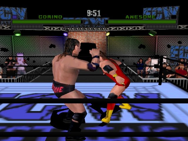 Pantallazo de ECW: Hardcore Revolution para Nintendo 64