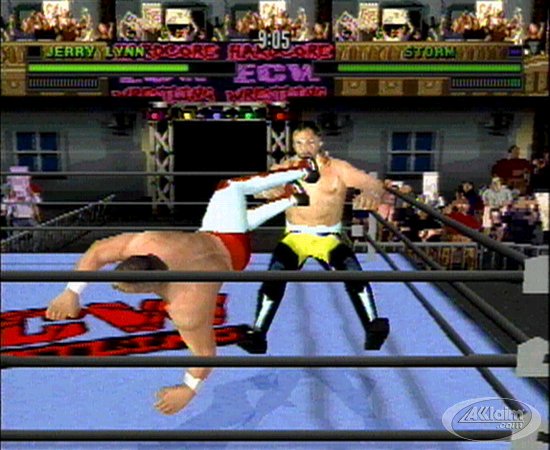 Pantallazo de ECW: Hardcore Revolution para PlayStation
