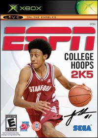 Caratula de ESPN College Hoops 2K5 para Xbox