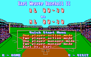 Pantallazo de Earl Weaver Baseball II: Commemorative Edition para PC