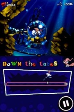 Pantallazo de Earthworm Jim (Dsi Ware) para Nintendo DS