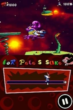 Pantallazo de Earthworm Jim (Dsi Ware) para Nintendo DS