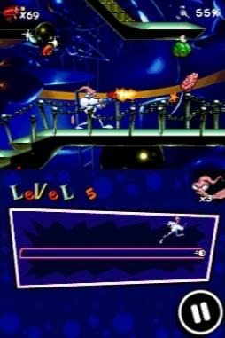 Pantallazo de Earthworm Jim (Dsi Ware) para Nintendo DS