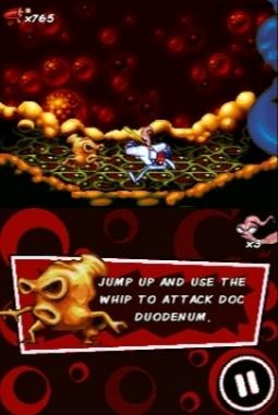 Pantallazo de Earthworm Jim (Dsi Ware) para Nintendo DS