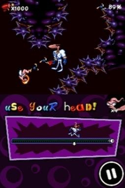 Pantallazo de Earthworm Jim (Dsi Ware) para Nintendo DS