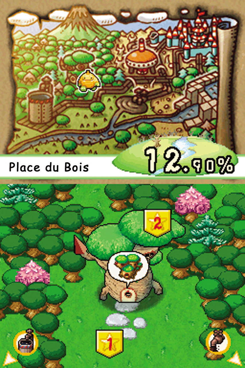 Pantallazo de Ecolis: Save the Forest para Nintendo DS