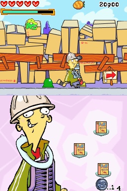 Pantallazo de Ed Edd'n Eddy : Scam of the Century para Nintendo DS
