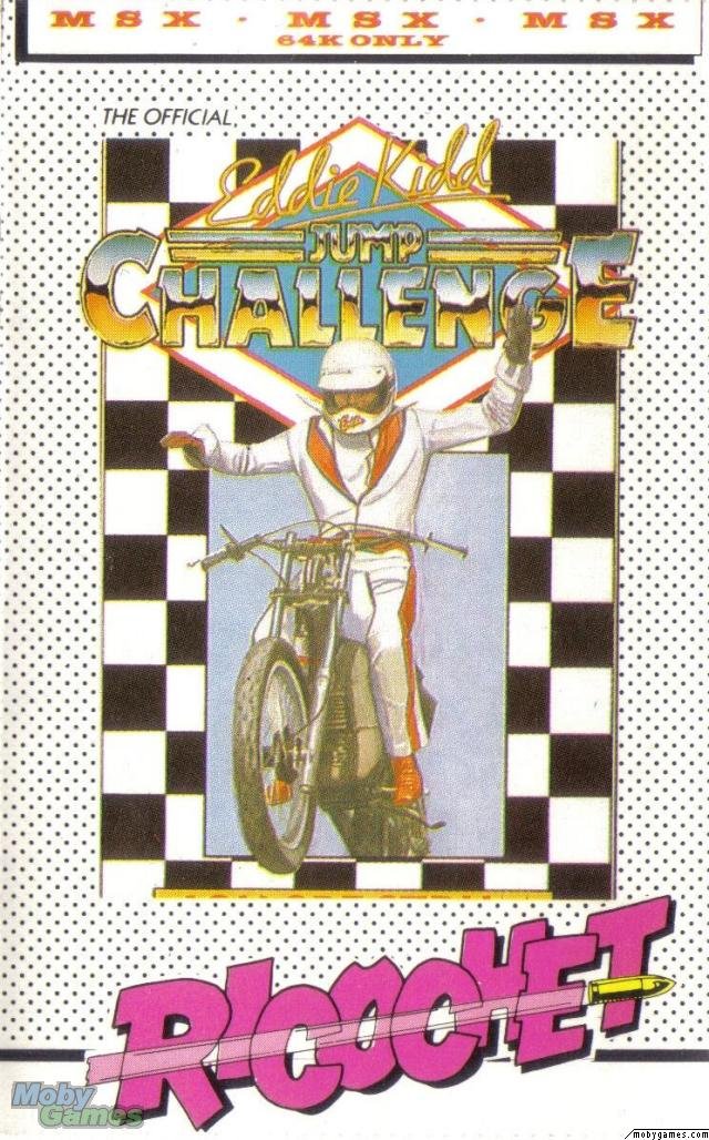 Caratula de Eddie Kidd Jump Challenge para MSX