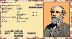 Pantallazo de Edward Grabowski's: The Blue and the Gray para PC