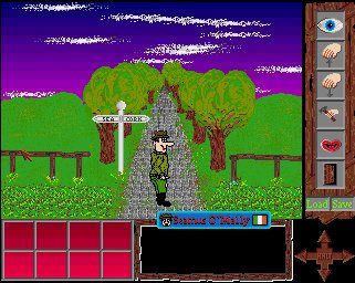 Pantallazo de Eire Raising Adventures of  Seamus  O'Mally, The para Amiga
