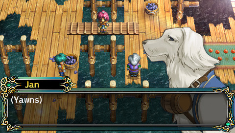 Pantallazo de Eiyû Densetsu Gagharv trilogy Umi no Oriuta (Japonés) para PSP