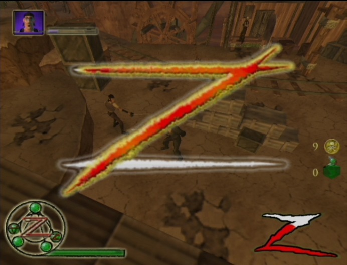 Pantallazo de El Destino del Zorro para Wii