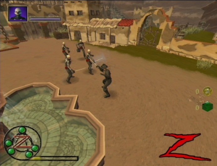 Pantallazo de El Destino del Zorro para Wii
