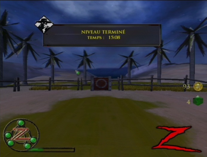 Pantallazo de El Destino del Zorro para Wii