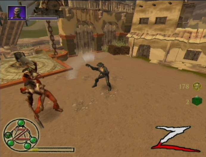 Pantallazo de El Destino del Zorro para Wii