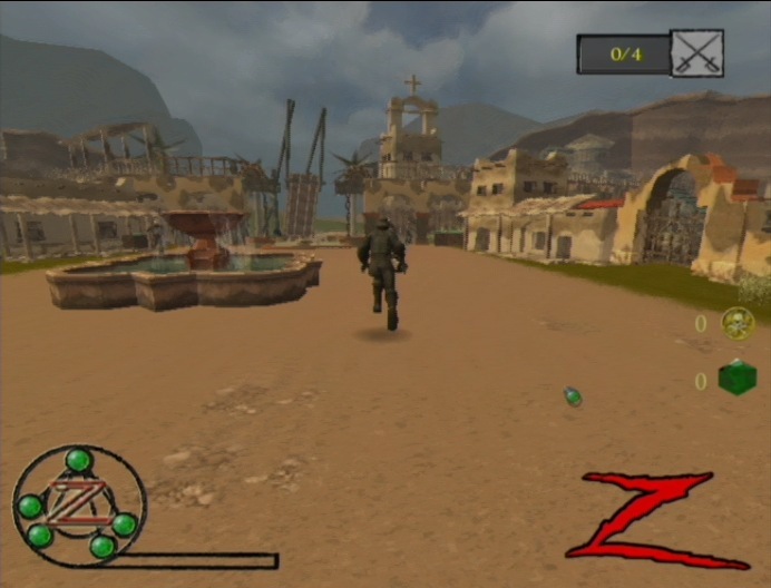 Pantallazo de El Destino del Zorro para Wii