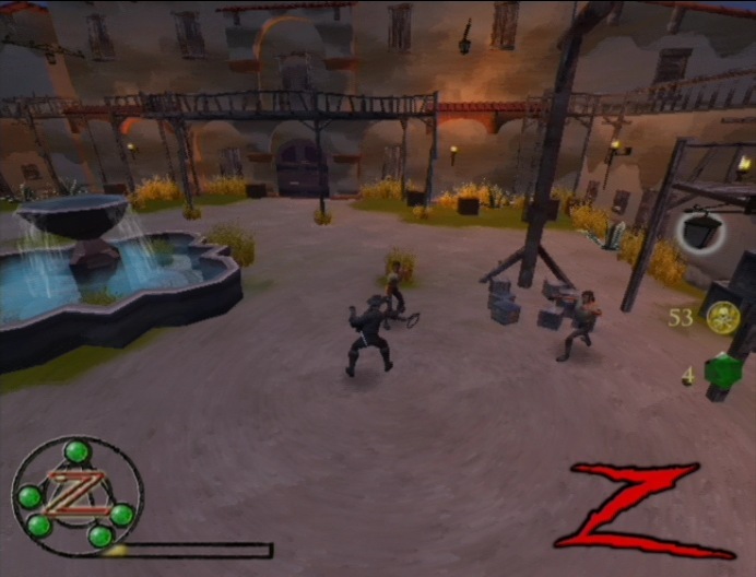 Pantallazo de El Destino del Zorro para Wii