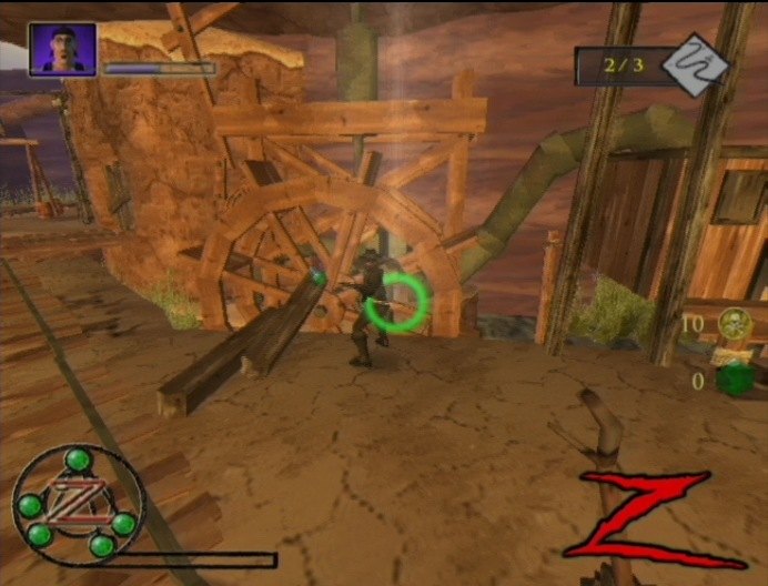 Pantallazo de El Destino del Zorro para Wii