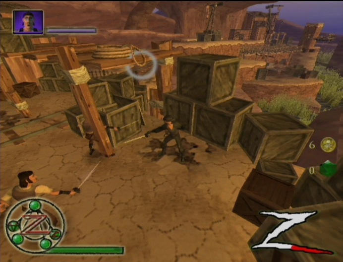 Pantallazo de El Destino del Zorro para Wii