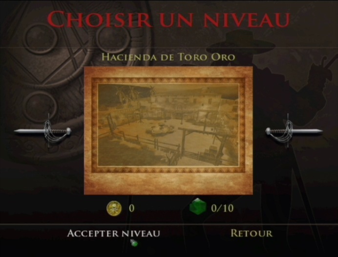 Pantallazo de El Destino del Zorro para Wii