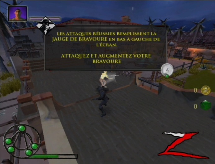 Pantallazo de El Destino del Zorro para Wii