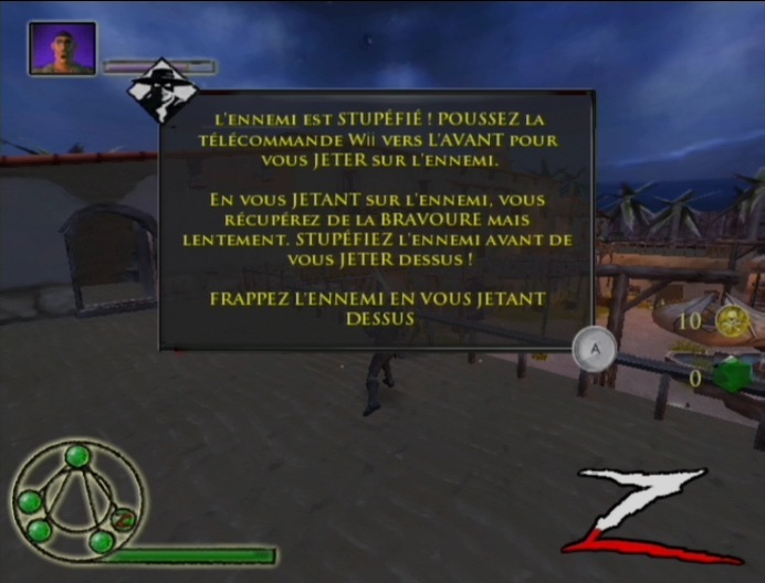 Pantallazo de El Destino del Zorro para Wii