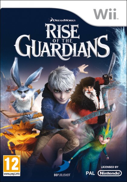 Caratula de El Origen de los Guardianes para Wii