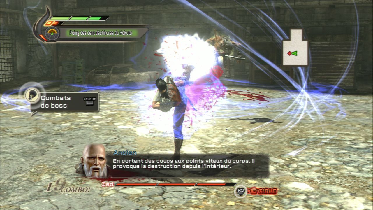 Pantallazo de El Puño de la Estrella del Norte: Kens Rage 2 para PlayStation 3
