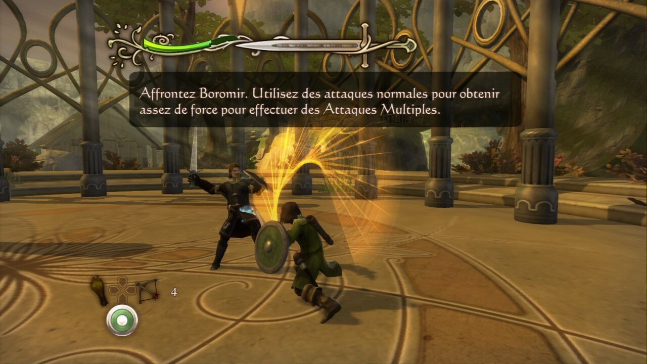Pantallazo de El Señor De Los Anillos: Las Aventuras De Aragorn para PlayStation 3