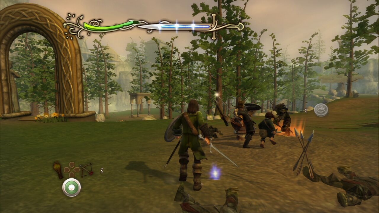 Pantallazo de El Señor De Los Anillos: Las Aventuras De Aragorn para PlayStation 3