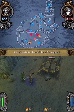 Pantallazo de El Señor de los Anillos: La Conquista para Nintendo DS