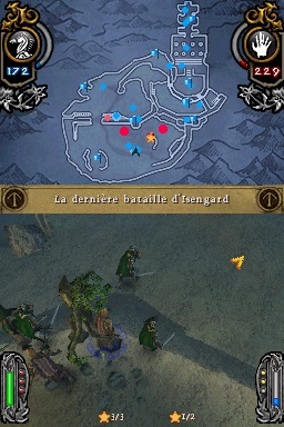 Pantallazo de El Señor de los Anillos: La Conquista para Nintendo DS