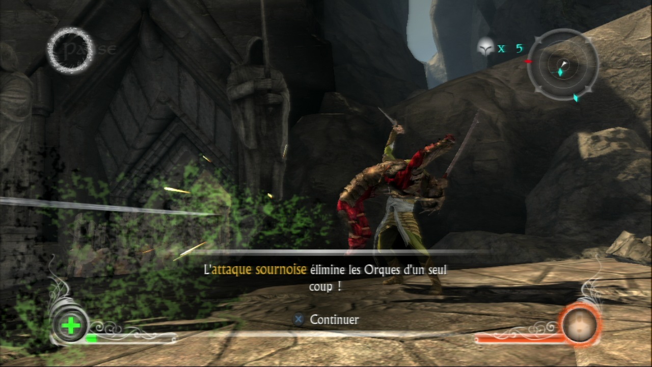 Pantallazo de El Señor de los Anillos: La Conquista para PlayStation 3