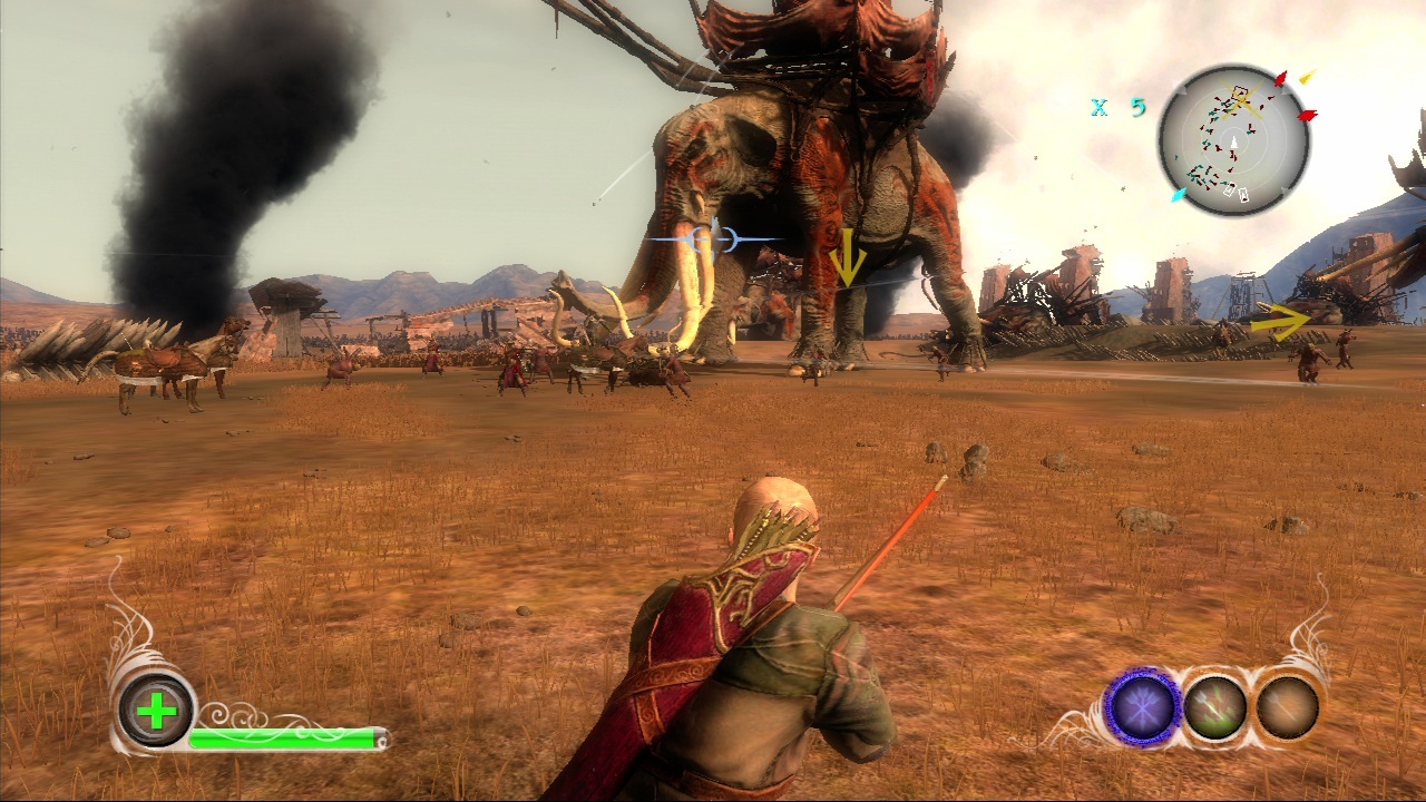 Pantallazo de El Señor de los Anillos: La Conquista para Xbox 360