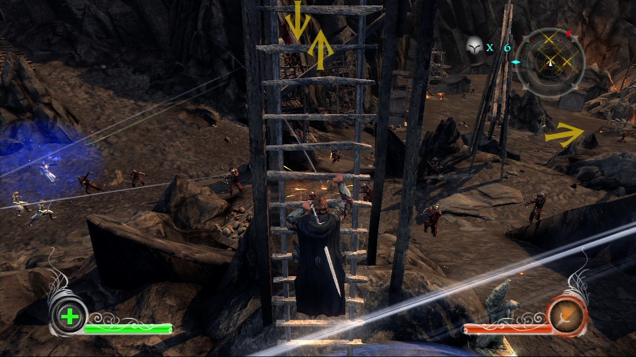 Pantallazo de El Señor de los Anillos: La Conquista para Xbox 360