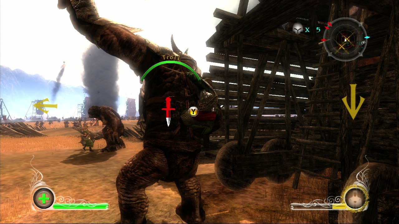 Pantallazo de El Señor de los Anillos: La Conquista para Xbox 360