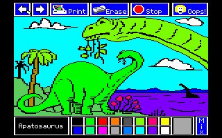 Pantallazo de Electric Crayon: Dinos are Forever para PC