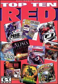Caratula de Electronic Arts Top Ten Red para PC